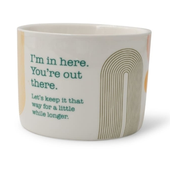 I'm in Here, You're Out There Do Not Disturb Mug - Picture 1 of 7